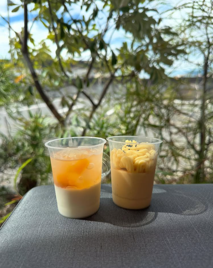 【今だけ！】フルーツゼリーヨーグルトプリン🍑おいモンブランプリンも好評販売中♪